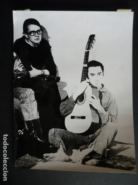 Fotografia antiga: LEBRIJA SEVILLA OBRA DE TEATRO ORATORIO 1971 ANTIGUA FOTOGRAFIA 18 X 24 CM