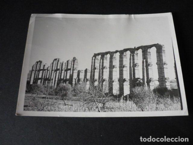 Antique Photography: MERIDA BADAJOZ ACUEDUCTO FOTOGRAFIA TAMA&Ntilde;O POSTAL