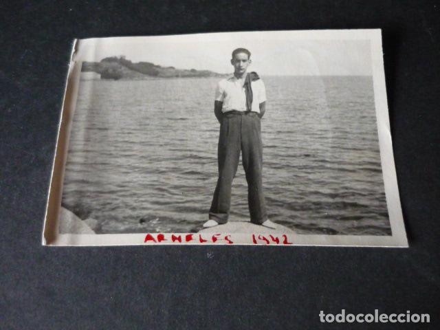 Antique Photography: ALDAN ARNELAS ANGAS DE MORRAZO PONTEVEDRA ANTIGUA FOTOGRAFIA 5,5 X 8,5 CM