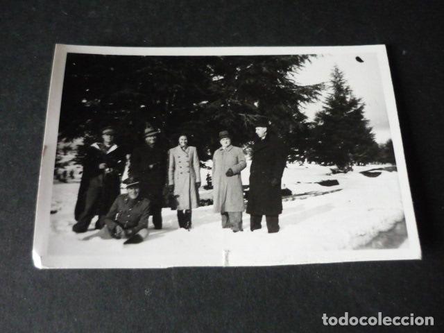 Fotograf&iacute;a antigua: PUERTO DE NAVACERRADA MADRID ANTIGUA FOTOGRAFIA 6 X 9 CM