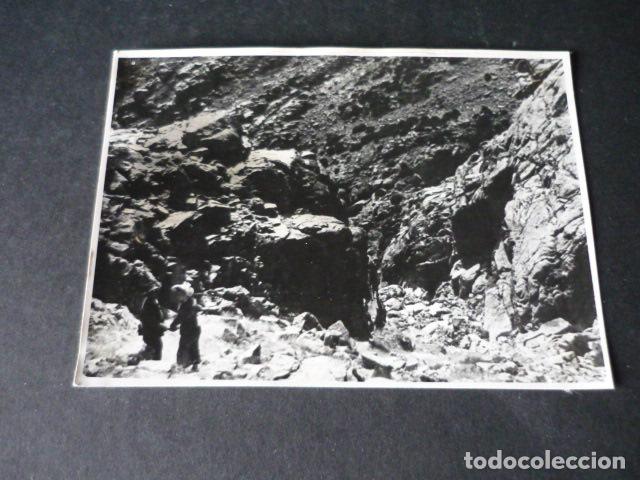 Alte Fotografie: SIERRA DE GUADARRAMA MADRID ANTIGUA FOTOGRAFIA 7 X 9 CM
