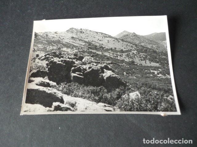 Fotografia antiga: SIERRA DE GUADARRAMA MADRID ANTIGUA FOTOGRAFIA 7 X 9 CM