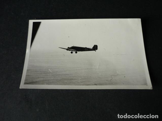 Alte Fotografie: MALLORCA GUERRA CIVIL AVION LEGION CONDOR ANTIGUA FOTOGRAFIA 6 X 9 CM
