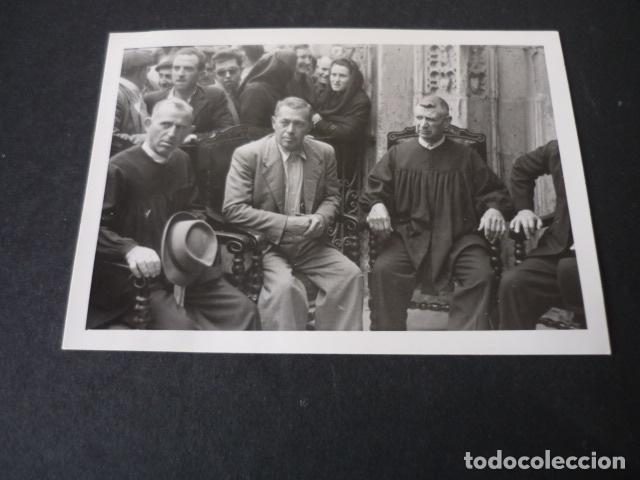 Photographie ancienne: VALENCIA TRIBUNAL DE LAS AGUAS ANTIGUA FOTOGRAFIA 7,5 X 10,5 CM