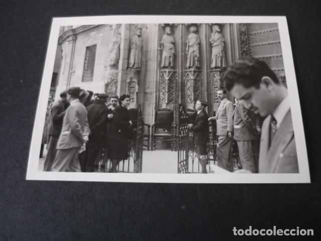Fotografia antica: VALENCIA TRIBUNAL DE LAS AGUAS ANTIGUA FOTOGRAFIA 7,5 X 10,5 CM
