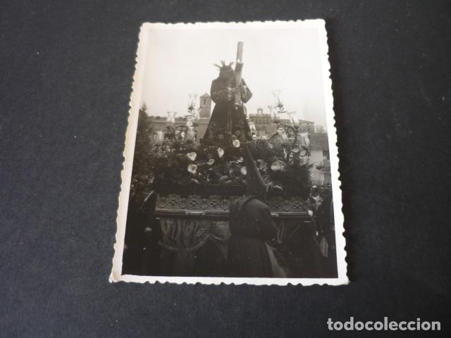 Antique Photography: ANDALUCIA PROCESION SEMANA SANTA CON JESUS NAZARENO A IDENTIFICAR ANTIGUA FOTOGRAFIA 7 X 10 CM