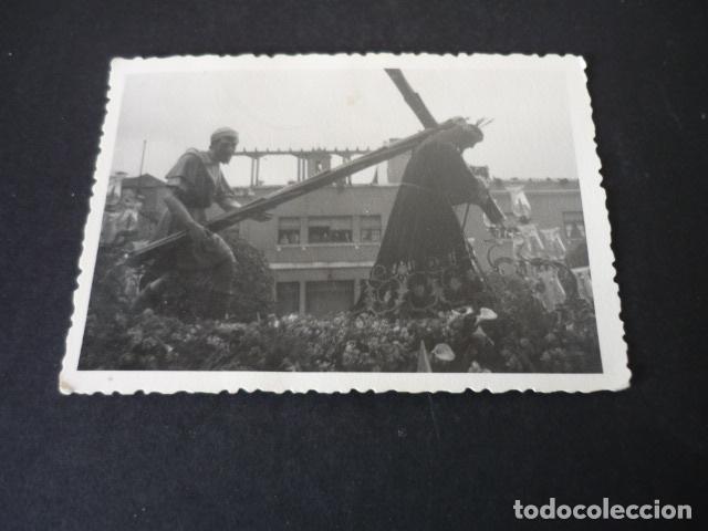 Antique Photography: ANDALUCIA PROCESION SEMANA SANTA CON JESUS NAZARENO A IDENTIFICAR ANTIGUA FOTOGRAFIA 7 X 10 CM
