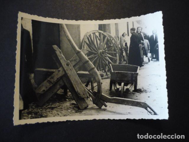 Fotograf&iacute;a antigua: ARANDA DE DUERO BURGOS TALLER DE CARRETERIA ANTIGUA FOTOGRAFIA 8 X 12 CM
