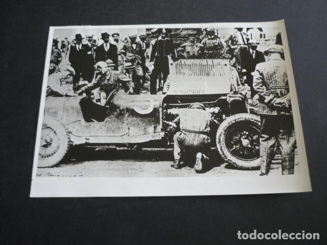 Antique Photography: ALFIERI MASERATI CORREDOR AUTOMOVILISMO ANTIGUA FOTOGRAFIA 13 X 18 CM