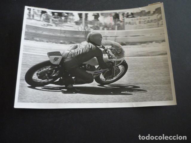 Antique Photography: TEUDO LANSIVUORI CORREDOR MOTOCICISMO ANTIGUA FOTOGRAFIA 18 X 12 CM
