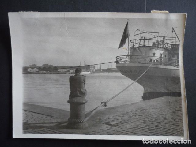 Fotografia antiga: BARCELONA EL PUERTO ESCENA ANTIGUA FOTOGRAFIA 13 X 18 CM