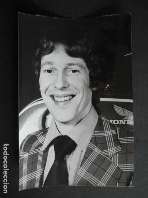 Photographie ancienne: CHARLIE WILLIAMS MOTOCICLISMO ANTIGUA FOTOGRAFIA 13 X 18 CM