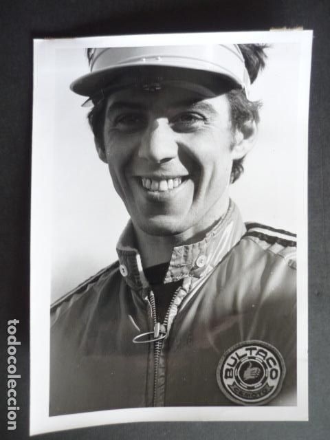 Antique Photography: HARRY EVERTS MOTOCICLISMO ANTIGUA FOTOGRAFIA 13 X 18 CM
