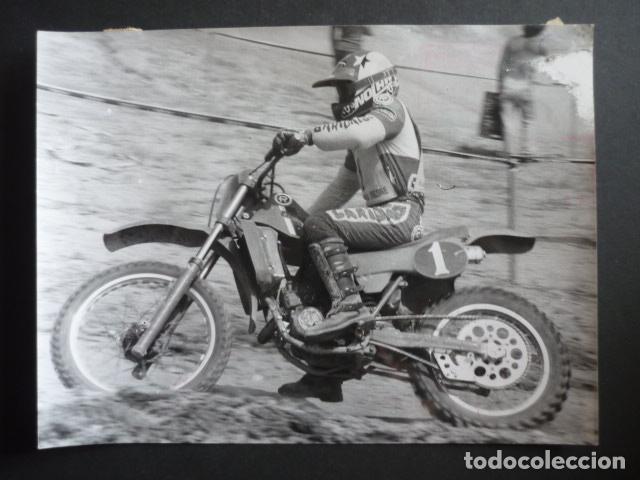 Antique Photography: TONI ELIAS CORREDOR MOTOCICLISMO ANTIGUA FOTOGRAFIA 24 X 18 CM