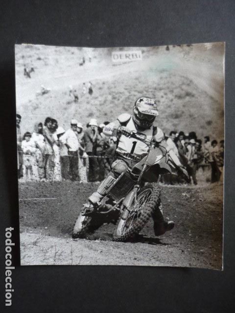 Antique Photography: TONI ELIAS MOTOCICLISMO ANTIGUA FOTOGRAFIA 13 X 18 CM