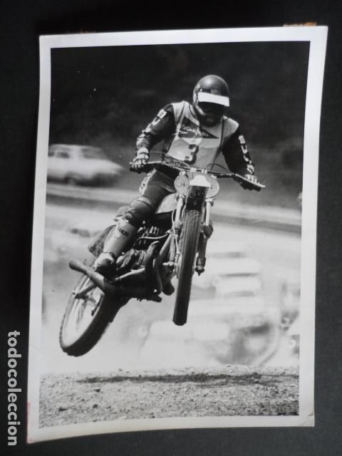 Antique Photography: TONI ELIAS MOTOCICLISMO ANTIGUA FOTOGRAFIA 12 X 18 CM