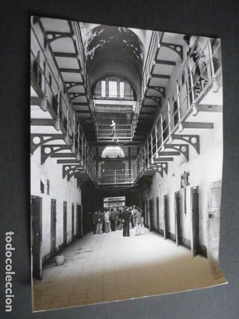 Antique Photography: BARCELONA CARCEL MODELO ANTIGUA FOTOGRAFIA 18 X 24 CM
