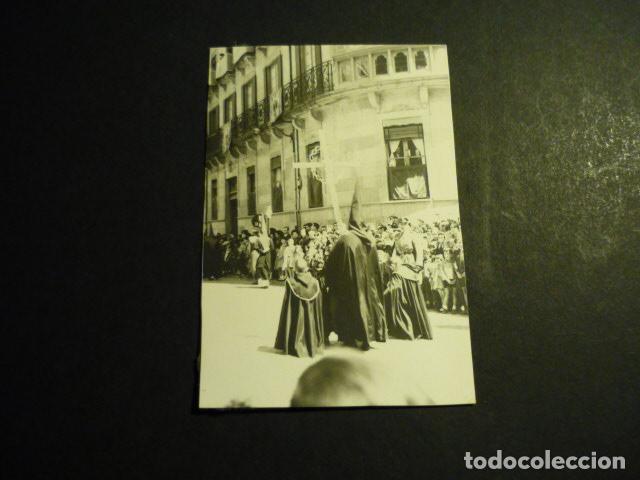 Alte Fotografie: SALAMANCA SEMANA SANTA PROCESION DETALLE ANTIGUA FOTOGRAFIA 6 X 9 CM