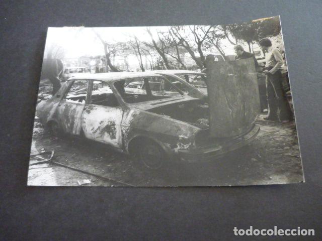 Fotograf&iacute;a antigua: SAN CARLOS DE LA RAPITA ALFAQUES TARRAGONA EXPLOSION CAMPING TRAGEDIA ANTIGUA FOTOGRAFIA 12 X 18 CM