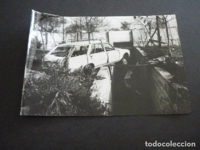 Alte Fotografie: SAN CARLOS DE LA RAPITA ALFAQUES TARRAGONA EXPLOSION CAMPING TRAGEDIA ANTIGUA FOTOGRAFIA 13 X 18 CM