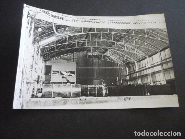 Alte Fotografie: MARIN PONTEVEDRA FACTORIA ELNOSA ANTIGUA FOTOGRAFIA 12 X 18 CM