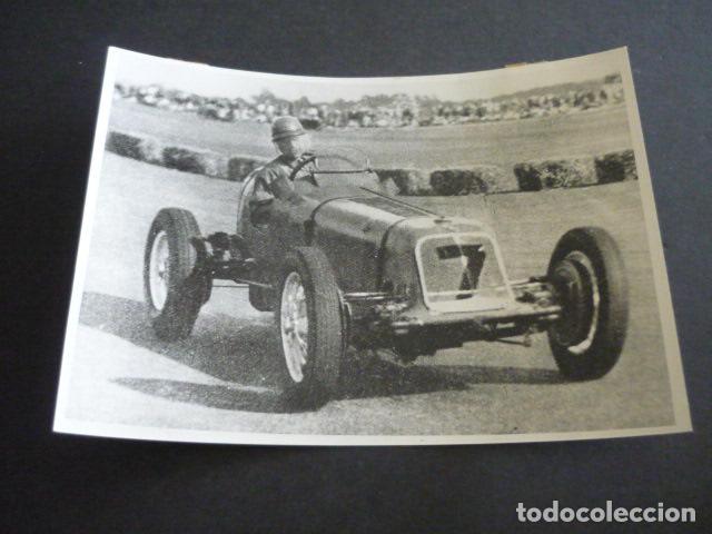 Fotograf&iacute;a antigua: BOB GERARD CORREDOR AUTOMOVILISMO ANTIGUA FOTOGRAFIA 13 X 18 CM