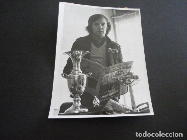 Fotograf&iacute;a antigua: PATRICK PONS CORREDOR MOTOCICLISMO ANTIGUA FOTOGRAFIA 13 X 18 CM