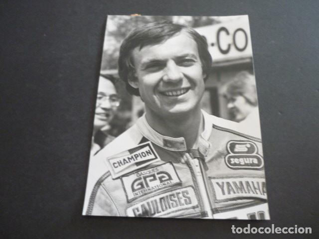 Fotograf&iacute;a antigua: PATRICK PONS CORREDOR MOTOCICLISMO ANTIGUA FOTOGRAFIA 13 X 18 CM