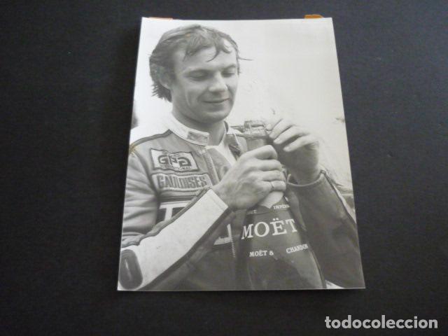 Fotograf&iacute;a antigua: PATRICK PONS CORREDOR MOTOCICLISMO ANTIGUA FOTOGRAFIA 13 X 18 CM