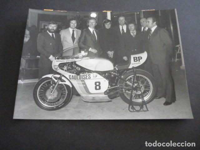 Fotograf&iacute;a antigua: PATRICK PONS CORREDOR MOTOCICLISMO ANTIGUA FOTOGRAFIA 24 X 18 CM