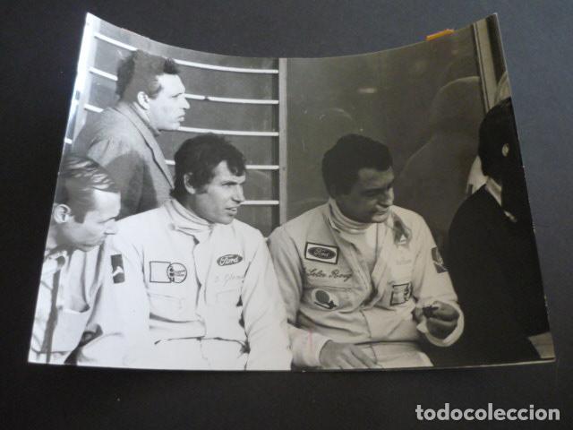 Fotograf&iacute;a antigua: DIETER GLEMSEN CORREDOR AUTOMOVILISMO ANTIGUA FOTOGRAFIA 24 X 18 CM