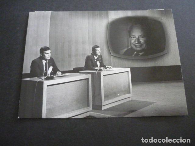 Alte Fotografie: ALBERTO DELGADO LOCUTOR RADIO ANTIGUA FOTOGRAFIA 18 X 13 CM