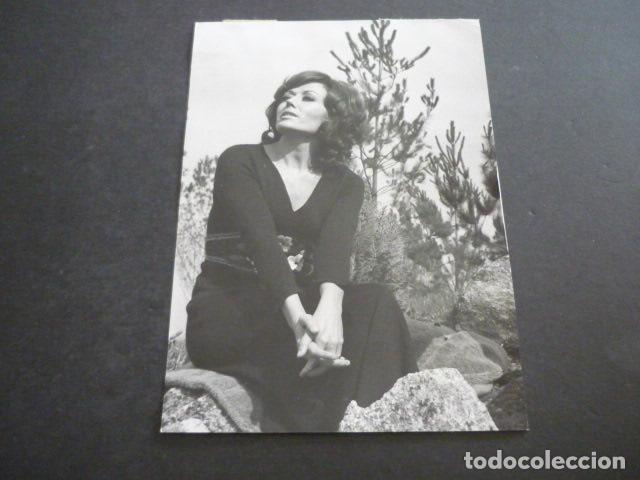 Fotograf&iacute;a antigua: ROSA MARIA MATEO PERIODISTA TELEVISION ESPA&Ntilde;OLA TVE ANTIGUA FOTOGRAFIA 18 X 13 CM