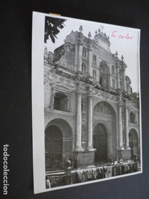 Fotograf&iacute;a antigua: GUATEMALA CATEDRAL DE LA ANTIGUA ANTIGUA FOTOGRAFIA 18 X 24 CM