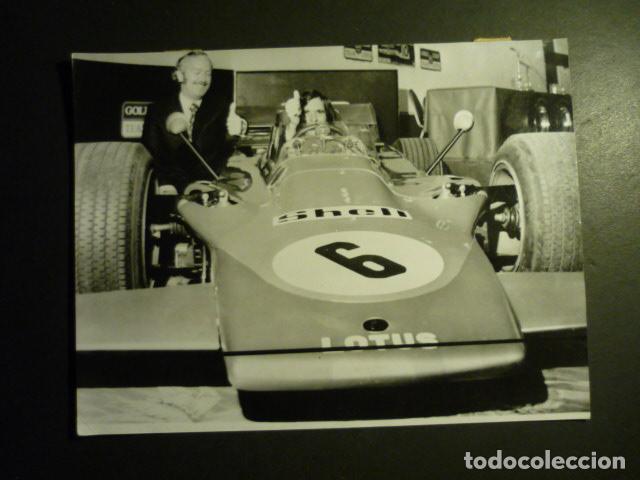 Antique Photography: EMERSON FITTIPALDI CORREDOR AUTOMOVILISMO ANTIGUA FOTOGRAFIA 18 X 24 CM