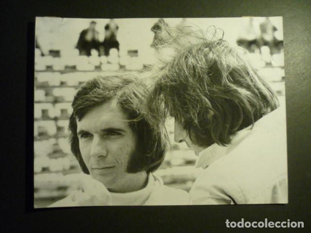 Antique Photography: EMERSON FITTIPALDI CORREDOR AUTOMOVILISMO ANTIGUA FOTOGRAFIA 18 X 24 CM