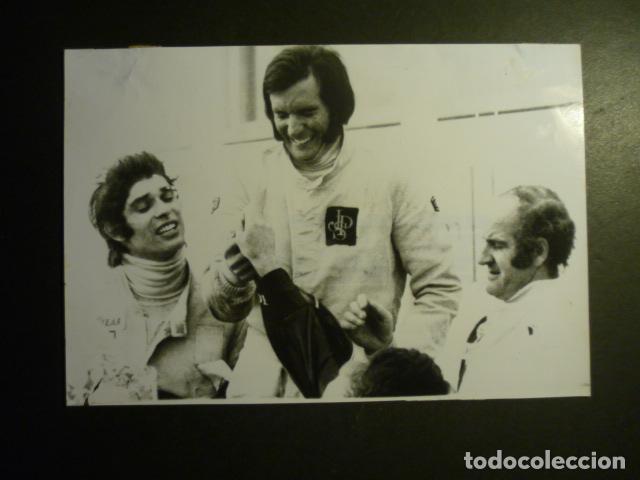 Antique Photography: EMERSON FITTIPALDI CORREDOR AUTOMOVILISMO ANTIGUA FOTOGRAFIA 18 X 24 CM