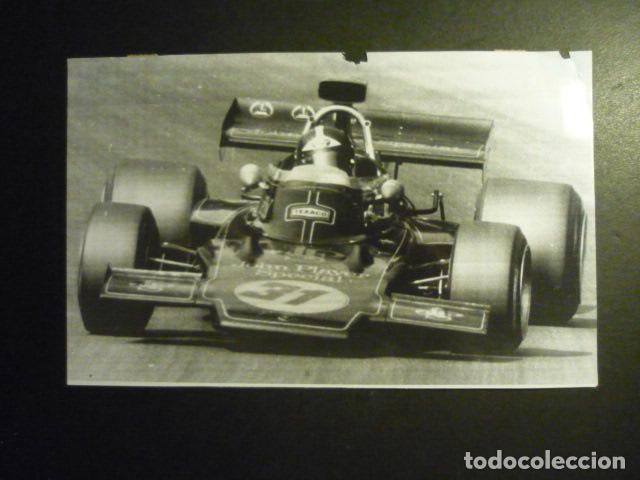Fotografia antica: EMERSON FITTIPALDI CORREDOR AUTOMOVILISMO ANTIGUA FOTOGRAFIA 18 X 24 CM