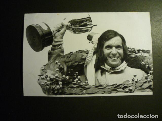 Antique Photography: EMERSON FITTIPALDI CORREDOR AUTOMOVILISMO ANTIGUA FOTOGRAFIA 18 X 24 CM