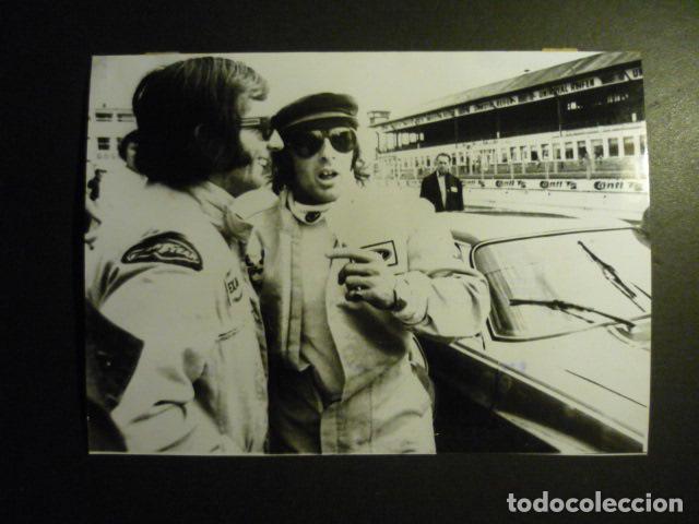 Antique Photography: EMERSON FITTIPALDI CORREDOR AUTOMOVILISMO ANTIGUA FOTOGRAFIA 18 X 24 CM