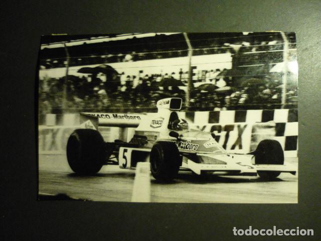 Antique Photography: EMERSON FITTIPALDI CORREDOR AUTOMOVILISMO ANTIGUA FOTOGRAFIA 18 X 24 CM