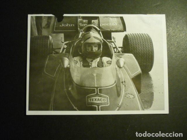 Antique Photography: EMERSON FITTIPALDI CORREDOR AUTOMOVILISMO ANTIGUA FOTOGRAFIA 18 X 13 CM