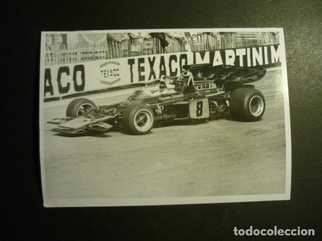 Antique Photography: EMERSON FITTIPALDI CORREDOR AUTOMOVILISMO ANTIGUA FOTOGRAFIA 18 X 13 CM
