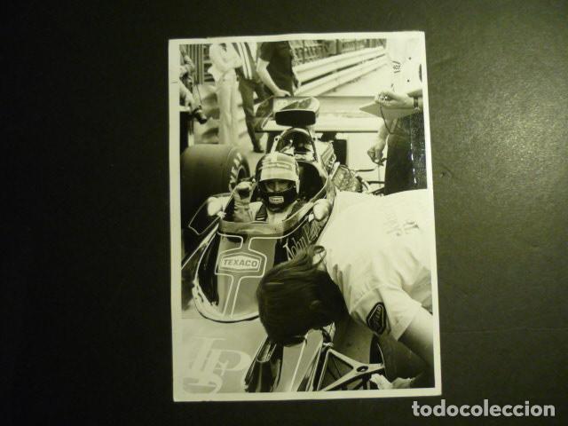 Antique Photography: EMERSON FITTIPALDI CORREDOR AUTOMOVILISMO ANTIGUA FOTOGRAFIA 18 X 13 CM