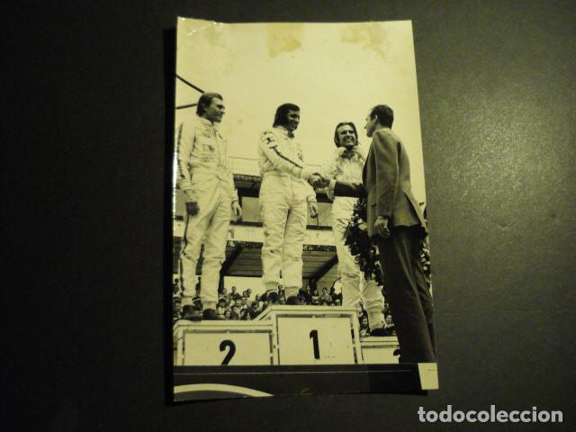 Fotografia antiga: EMERSON FITTIPALDI CORREDOR AUTOMOVILISMO ANTIGUA FOTOGRAFIA 18 X 13 CM