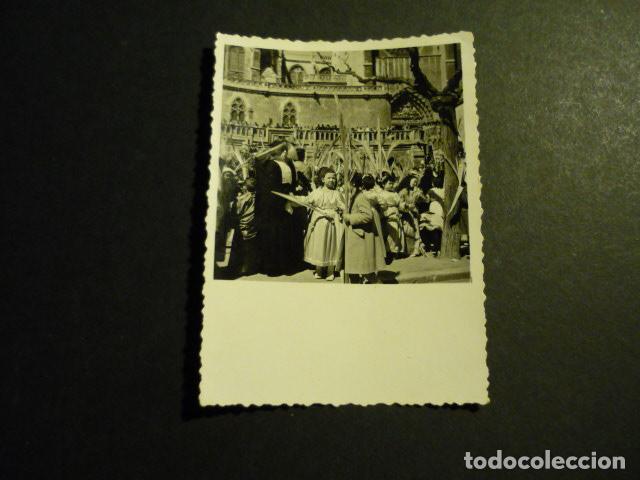 Photographie ancienne: BURGOS PROCESION DEL DOMINGO DE RAMOS ANTIGUA FOTOGRAFIA 6 X 8 CM