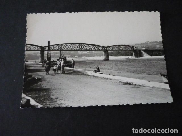 Antique Photography: PUENTEDEUME LA CORU&Ntilde;A VISTA DEL PUERTO ANTIGUA FOTOGRAFIA 7 X 10 CM