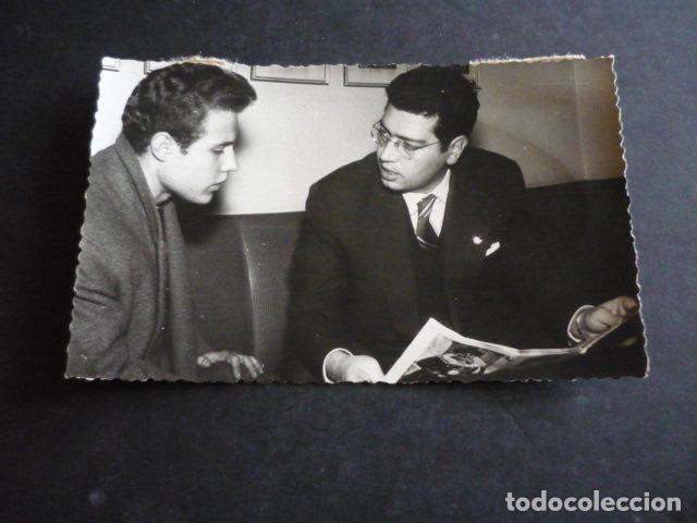 Photographie ancienne: JOSE LUIS PECKER LOCUTOR DE RADIO ANTIGUA FOTOGRAFIA 8 X 13 CM