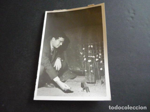 Antique Photography: JOSE LUIS PECKER LOCUTOR RADIO ANTIGUA FOTOGRAFIA 18 X 13 CM