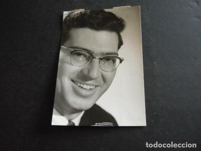 Antique Photography: JOSE LUIS PECKER LOCUTOR RADIO ANTIGUA FOTOGRAFIA 8 X 13 CM